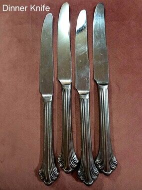 Towle COLONIAL PLUME Dinner Knife Germany Stainless Steel Flatware ONE PIECE
